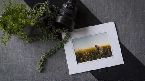Premium Stay Flat Mat to suit a 5x7 print
