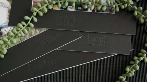 Traditional Black Mats with Studio Logos