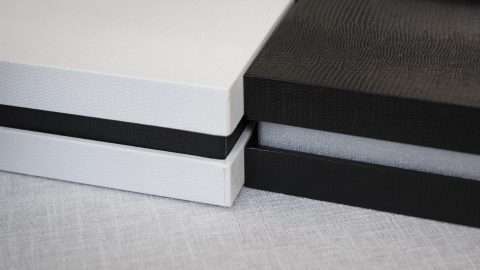 Featuring textured trim with a felt-lined interior base