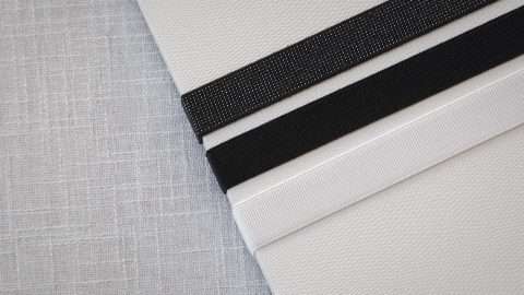 Optional Ribbons available in Black Sparkle, Black and White