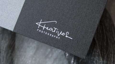 Logo on a Classic Folio Box