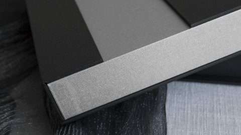 Designed with a black and silver finish