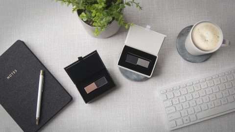 Black felt interior