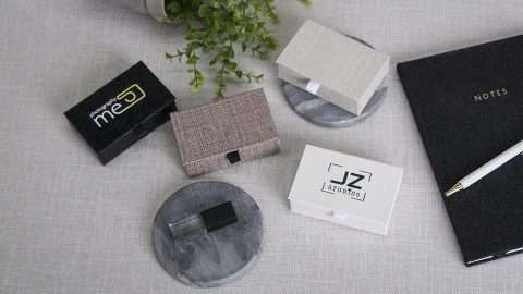 Customise your Economy USB Boxes with our Logo Printing Service