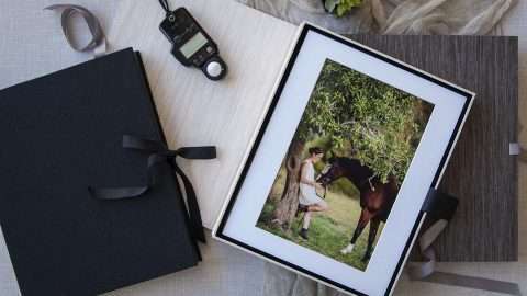 A modern take on a traditional style portfolio