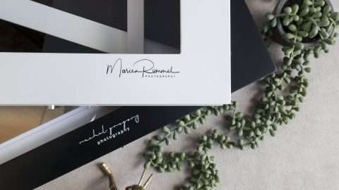 Signature Folio Boxes with logos