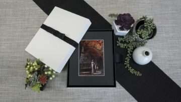 Tuxedo Folio Boxes hold up to 25 Mats