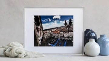 Clear Acrylic Edge Frame to suit 11x14 Mats